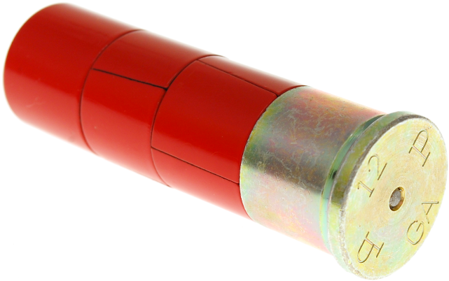 Magnetic 12 Gauge Shotgun Shell (640x640), Png Download