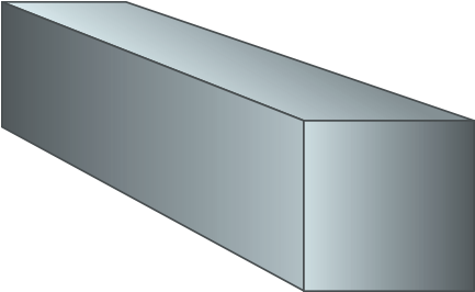 Stainless Steel Square Bar - Stainless Steel (530x530), Png Download
