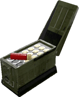 Shotgun Ammo - Chaise Longue (404x440), Png Download