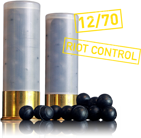 Rubber Buckshot / Less Lethal Ammunition / Shotgun - Rubber Bullets ...