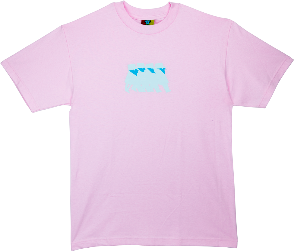 Felt Shortsleeve Pink - Active Shirt (1000x1000), Png Download