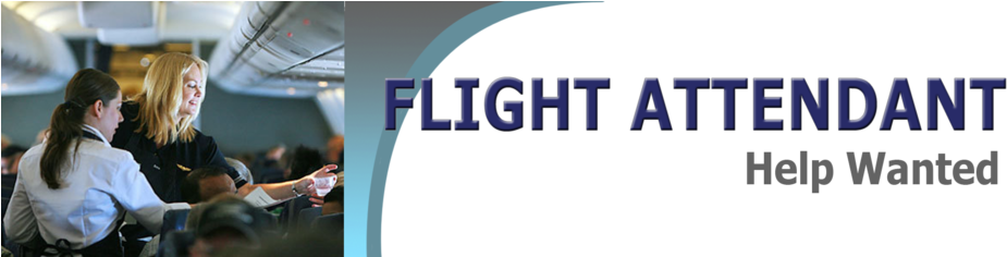 Our Logo - Flight Attendant (940x235), Png Download