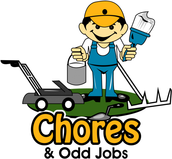 Chores-jobs - Odd Jobs (624x575), Png Download
