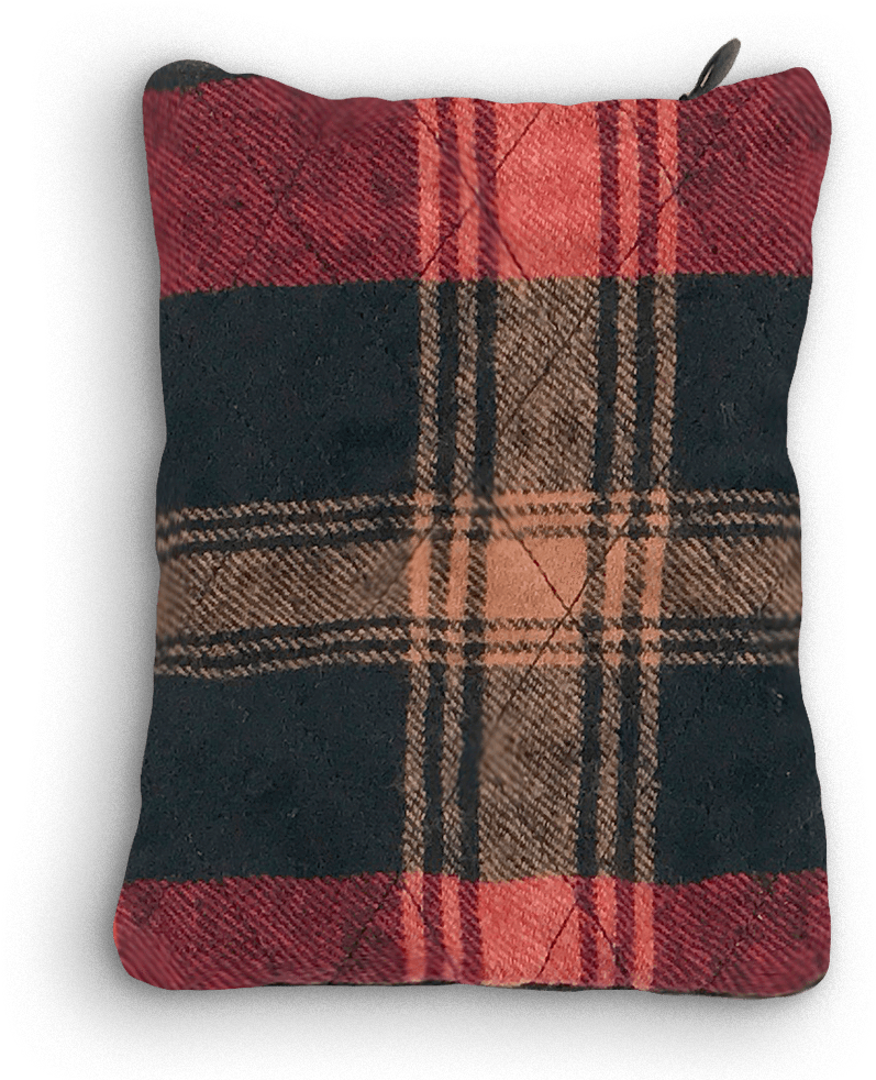 Front Of The Sack Sack Powder Applicator In Lumberjack - Tartan (1000x1000), Png Download