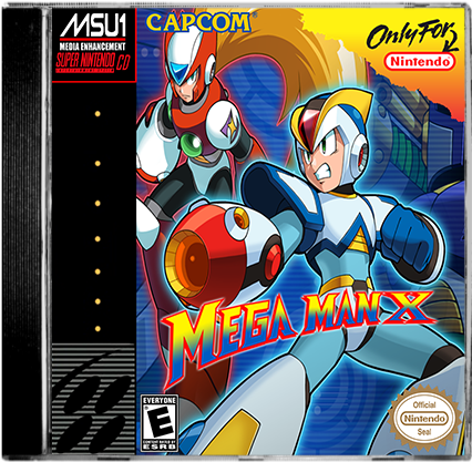 Mega Man X (rev 1) - Snes Msu1 Cover (500x500), Png Download