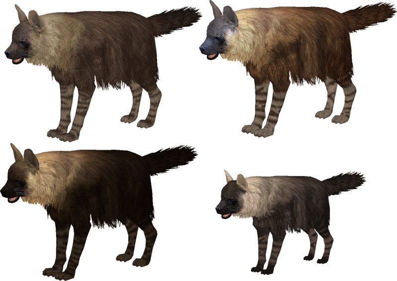 Brown Hyena - Zoo Tycoon 2 Brown Hyena (799x565), Png Download