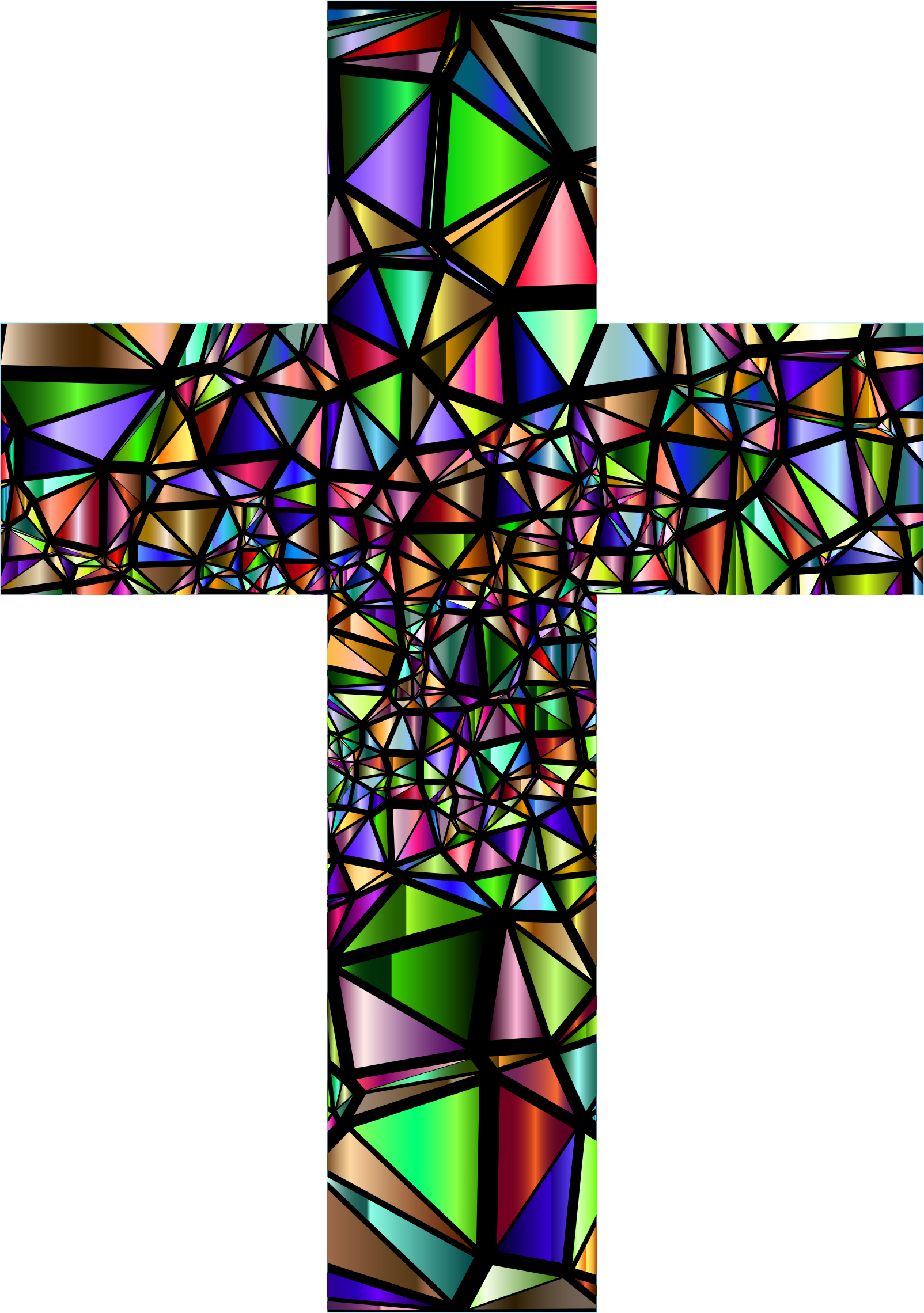This Free Icons Png Design Of Low Poly Stained Glass (1604x2280), Png Download