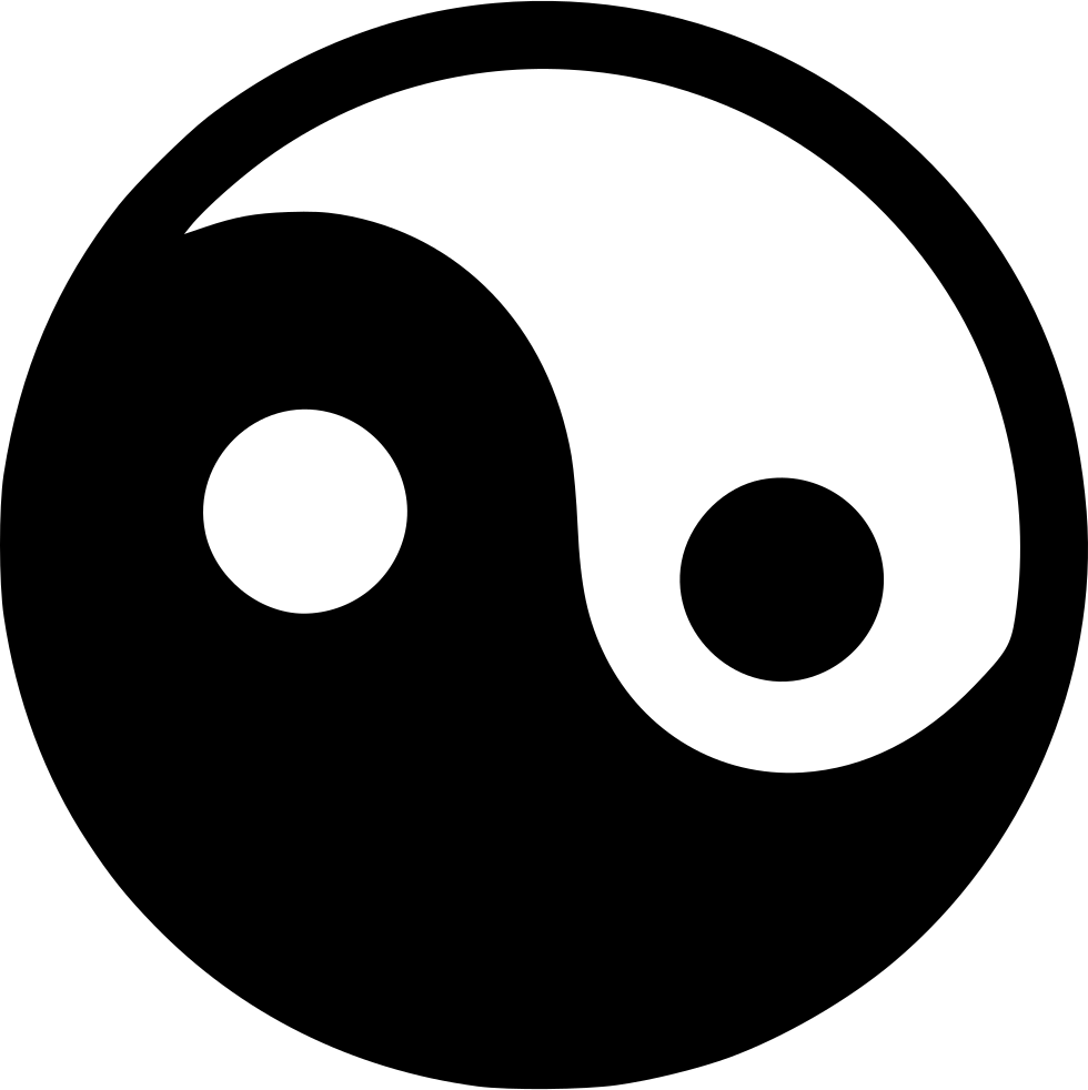 Ying Yang - - Yin And Yang (980x982), Png Download