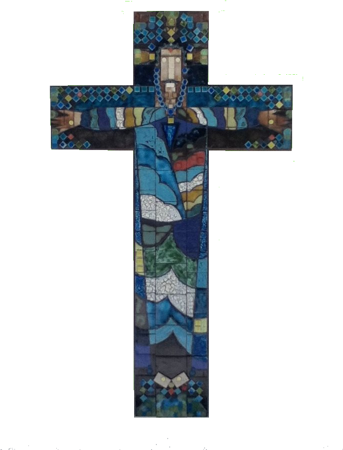 Cross - Cross Stained Glass Png (720x960), Png Download