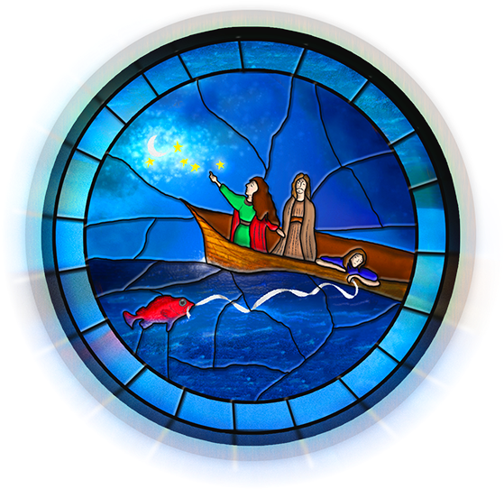 Glass4blog - Stained Glass (627x593), Png Download