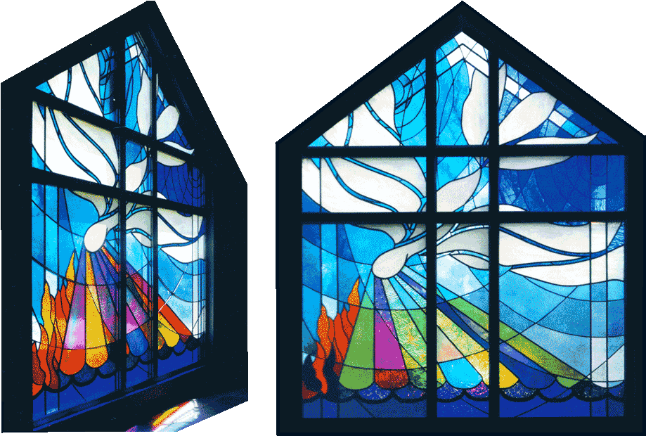Woman's Hospital Chapel - Stained Glass (936x620), Png Download