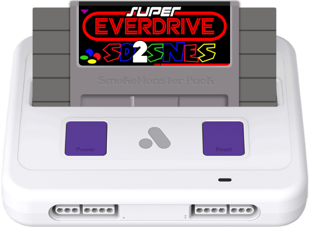 I Just Pushed The Super Everdrive/sd2snes/super Nt - Electronics (603x443), Png Download