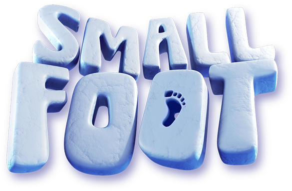 1041485 Yetis Discover Humans First Smallfoot Trailer - Small Foot Movie Logo (585x383), Png Download
