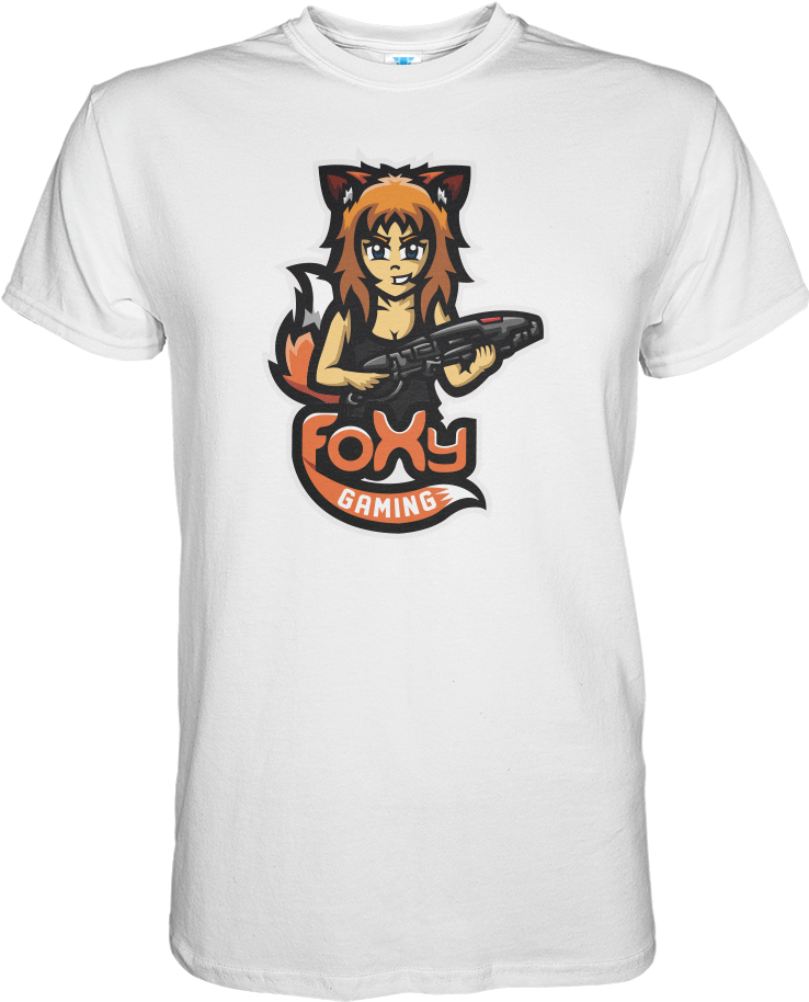 Foxy - T-shirt (1000x1000), Png Download