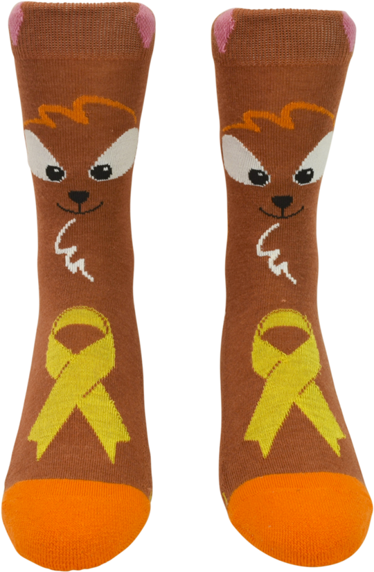 Foxy Audrey - Sock (1024x1024), Png Download
