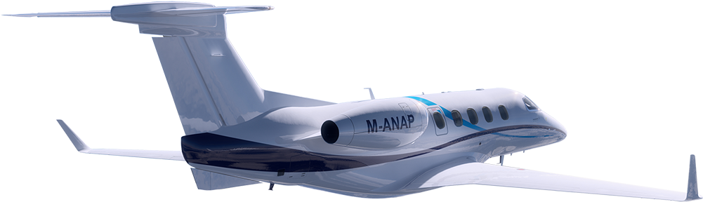 Your Private Jet That Is Ready To Fly When You Are - Anap Business Jets Limited (1000x333), Png Download
