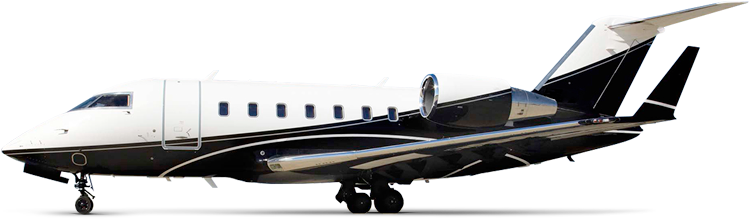 Charter Plane - Gulfstream V (772x231), Png Download