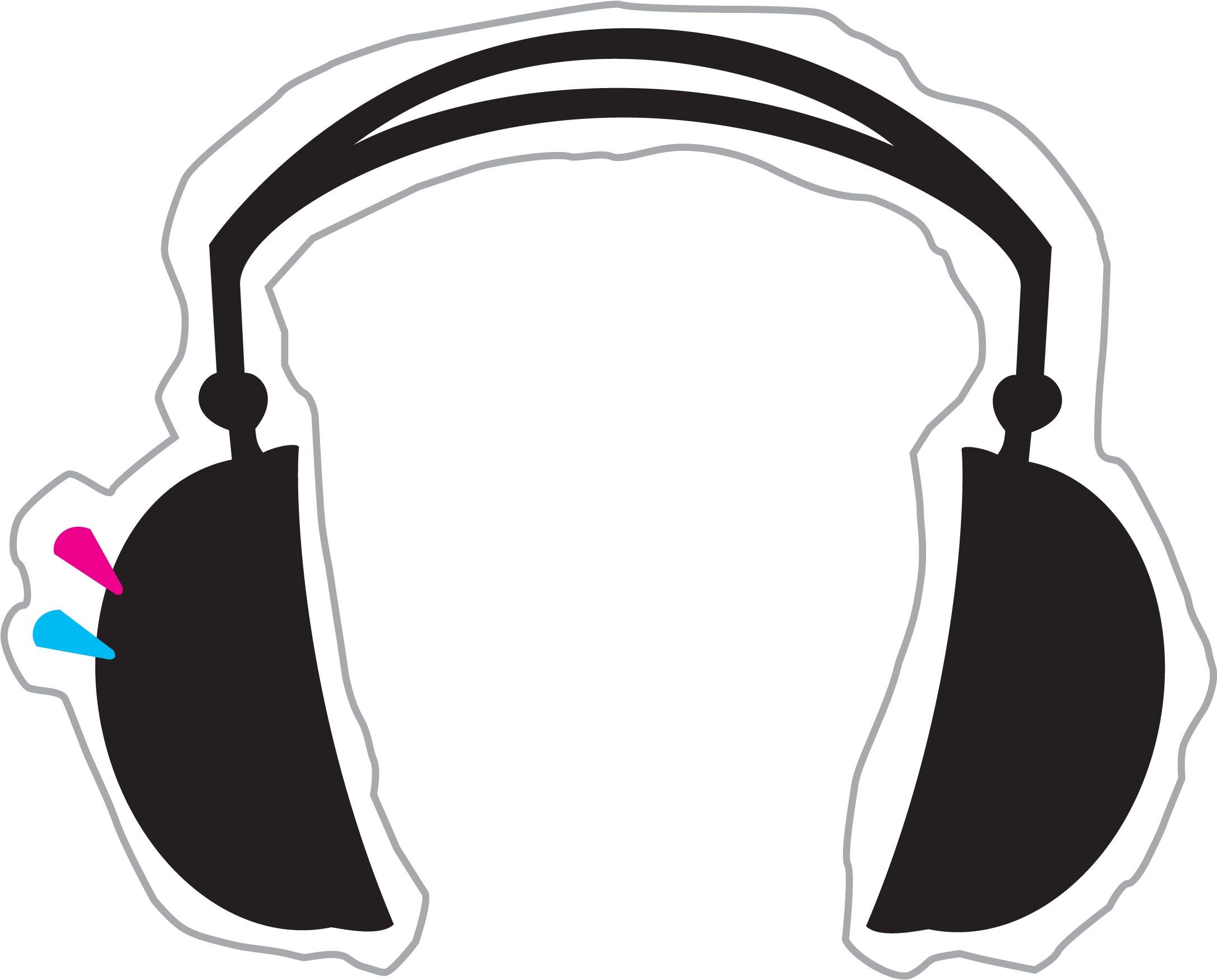 Audifonos Dj Png Clipart Free Download - Audifonos Png (2170x1791), Png Download