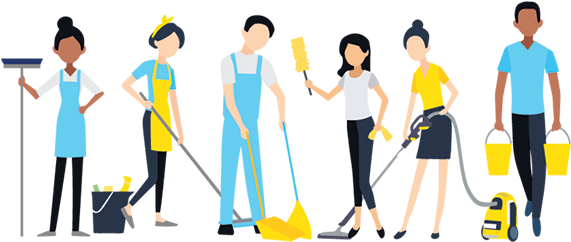 Cleaning Company Poster (600x262), Png Download