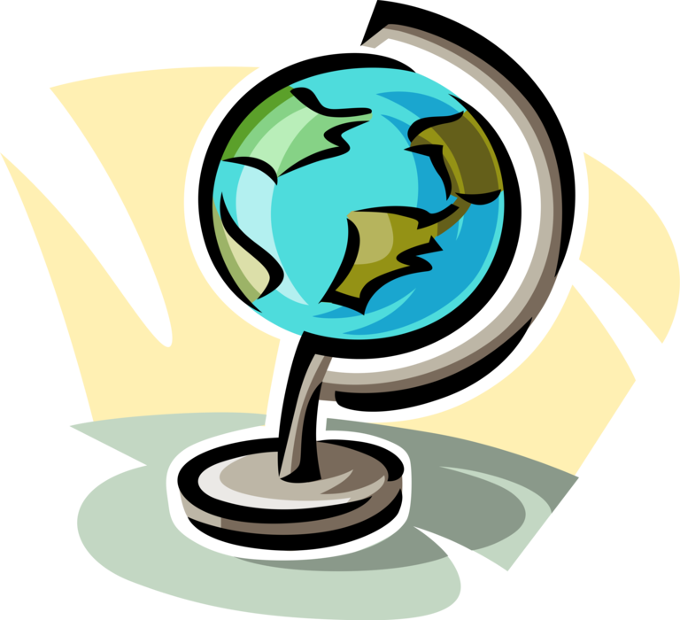 Vector Illustration Of Three-dimensional, Spherical, - Vector Graphics (768x700), Png Download