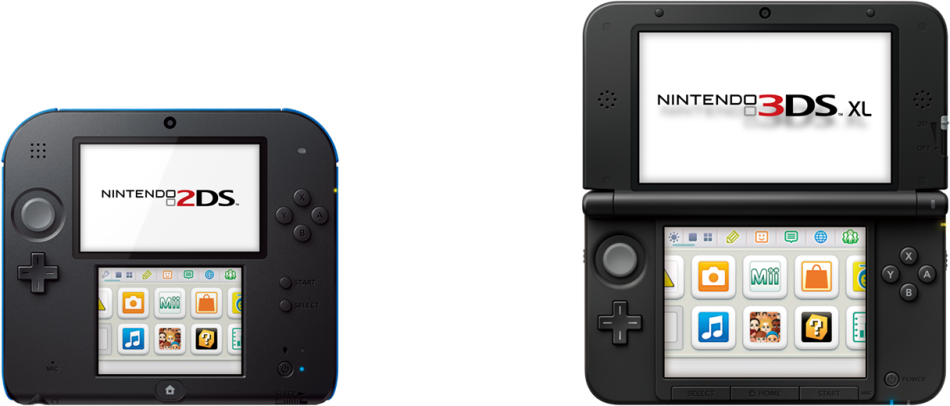 Ci16 Parentssection Hardware Nintendo3dsand2ds - Nintendo 3ds Xl - Black (nintendo 3ds Xl) (950x406), Png Download