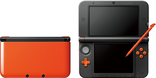 Nintendo Has Just Revealed A Pair Of 3ds Xl Limited - Nintendo New 3ds Xl Orange Black (666x335), Png Download