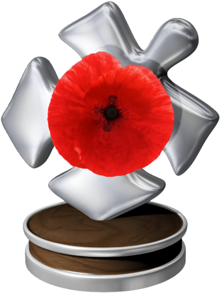 Silverwiki With Poppy - Chemistry Trophy (457x599), Png Download