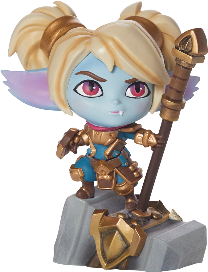 Poppy Figure - League Of Legends Poppy Figure (800x1000), Png Download