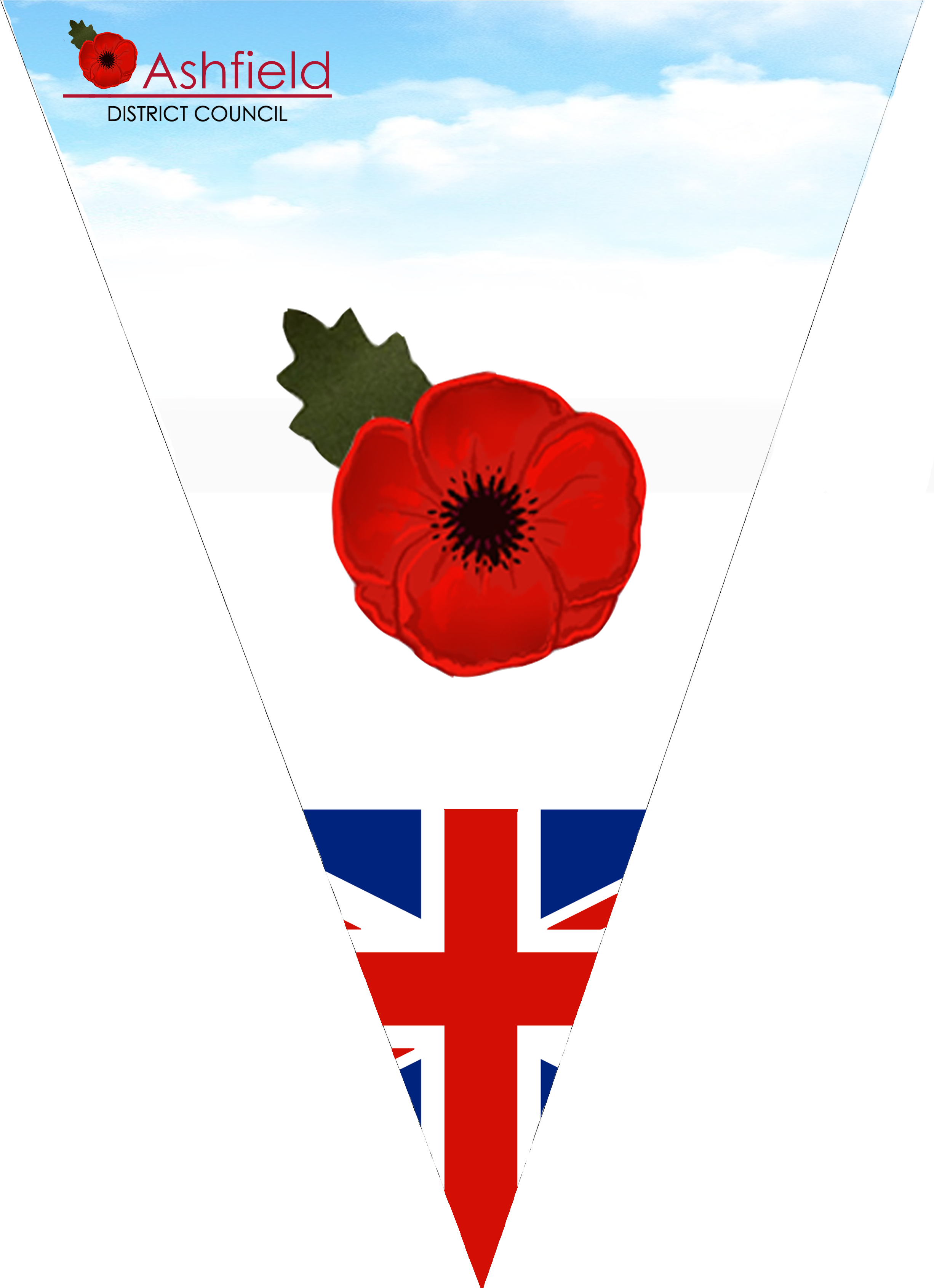 Bunting Poppy - Lest We Forget Bunting (2480x3508), Png Download
