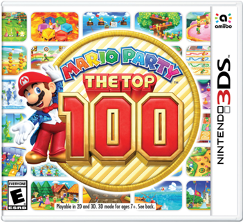 Mario Party Top - Mario Party The Top 100 (350x438), Png Download