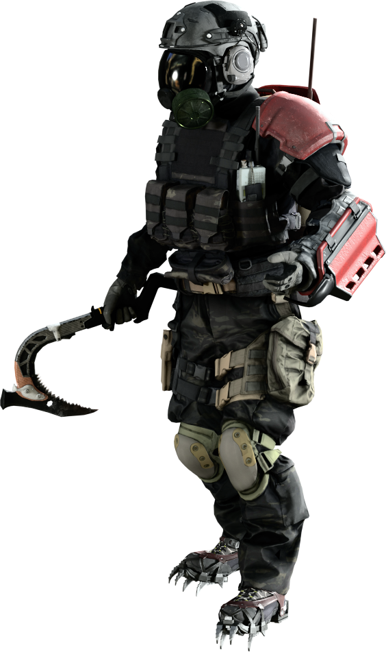 Bo3 Character Png Image Transparent Library - Resident Evil Umbrella Corps Shield (564x951), Png Download