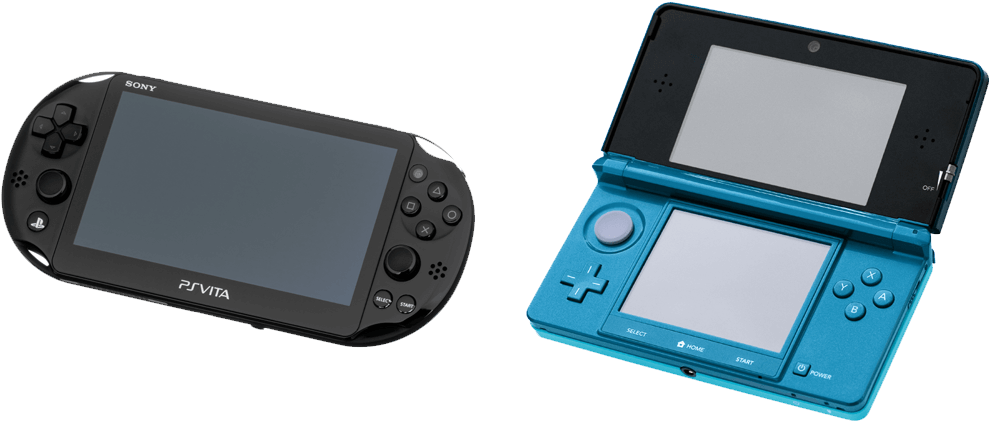 The Playstation Vita And The Nintendo 3ds Are The Two - 3ds Xl (1000x479), Png Download