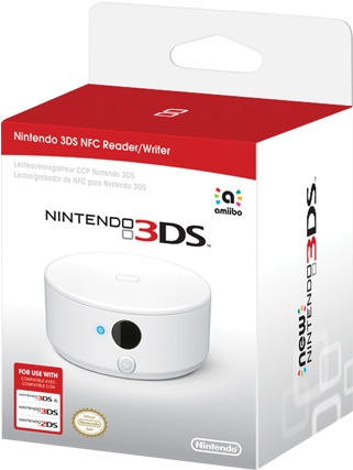 3ds Portal Nfc Reader 3ds - Nintendo 3ds Nfc Reader Writer Accessory (350x438), Png Download