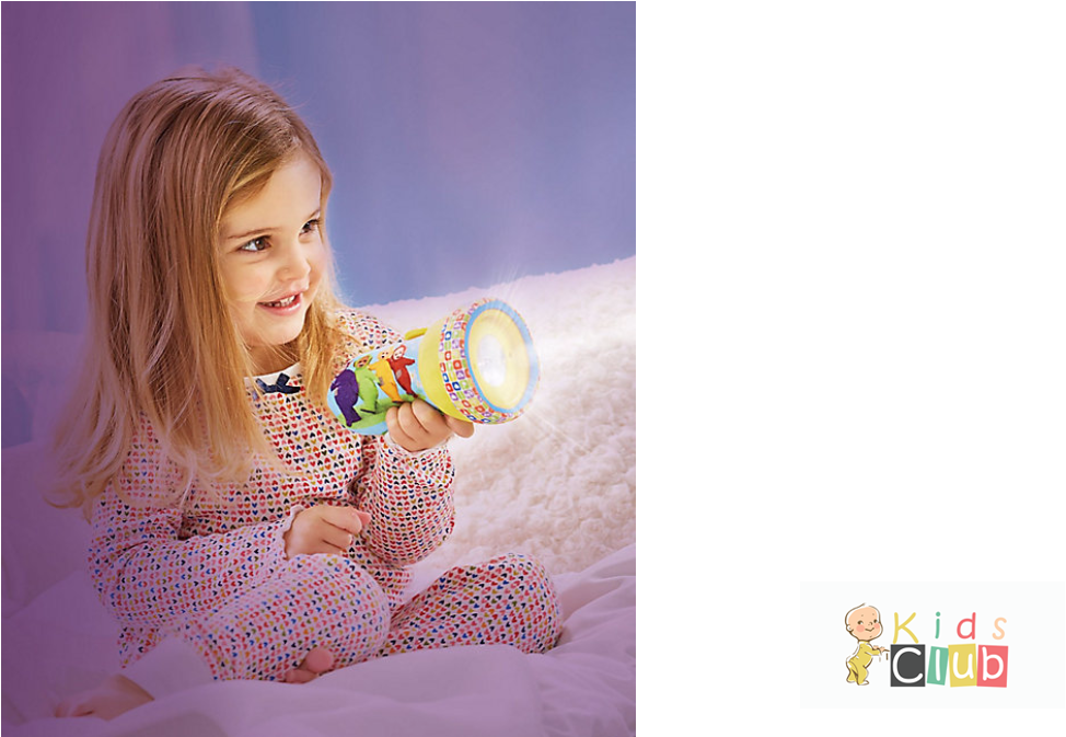 Teletubbies 256tel Go Glow My First Torch (1366x672), Png Download