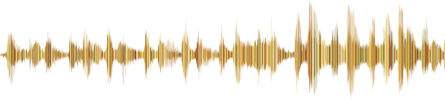 Acoustic Wave Sound Hearing Wave Vector - Sound Wave Transparent Background (1501x340), Png Download