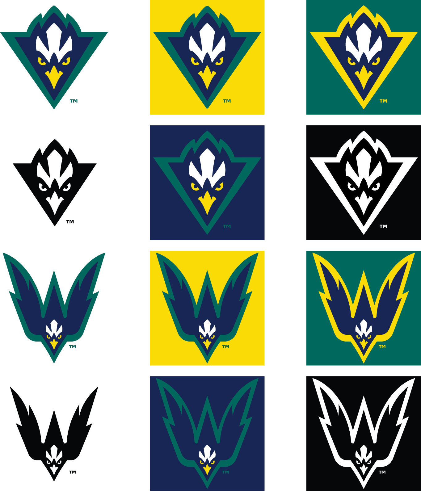 Nsoa4o2 - College Flags And Banners Co. Uncw Seahawks Garden (1363x1590), Png Download