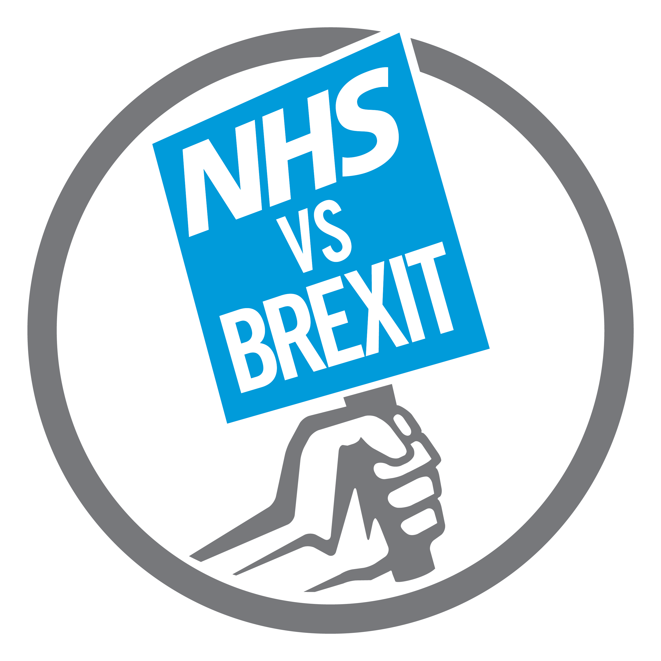 Healthier In The Eus Logo Png Mazis Seattle Seahawks - People's Vote (2747x2746), Png Download