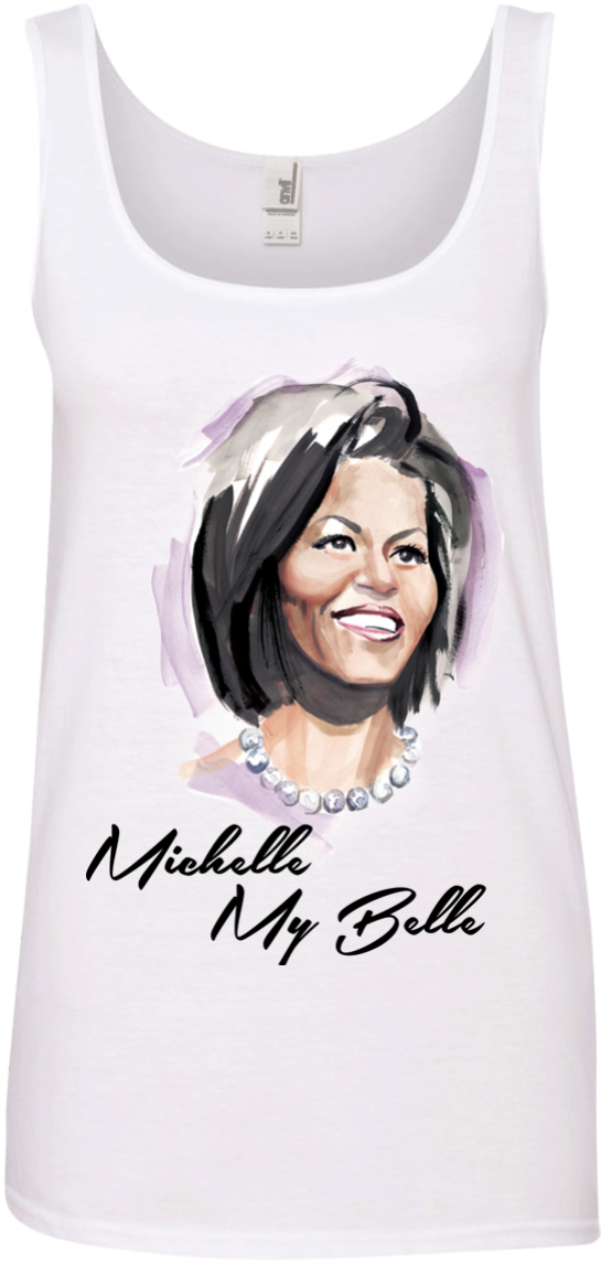 Michelle My Belle Shirt - Mrs. O: The Face Of Fashion Democracy (1155x1155), Png Download