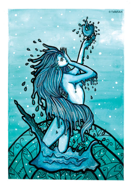 Element Water Print - Illustration (600x600), Png Download