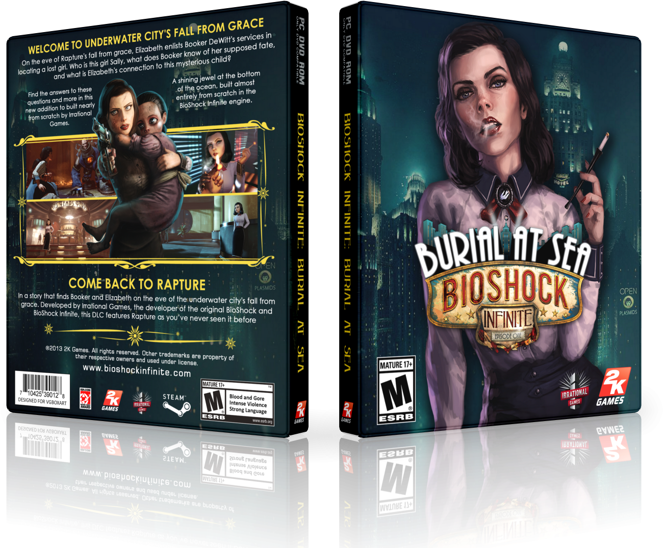 Comments Bioshock Infinite - Bioshock Infinite: Burial At Sea - Episode Game Guide (1444x1176), Png Download