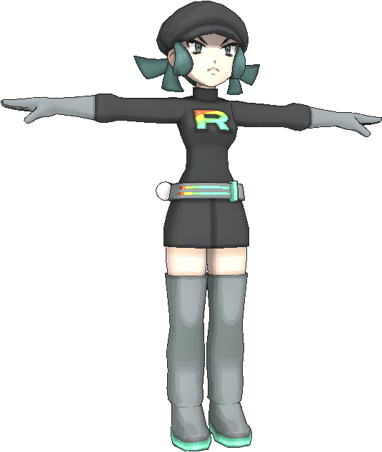 Download Zip Archive - Team Rainbow Rocket Grunt (750x650), Png Download