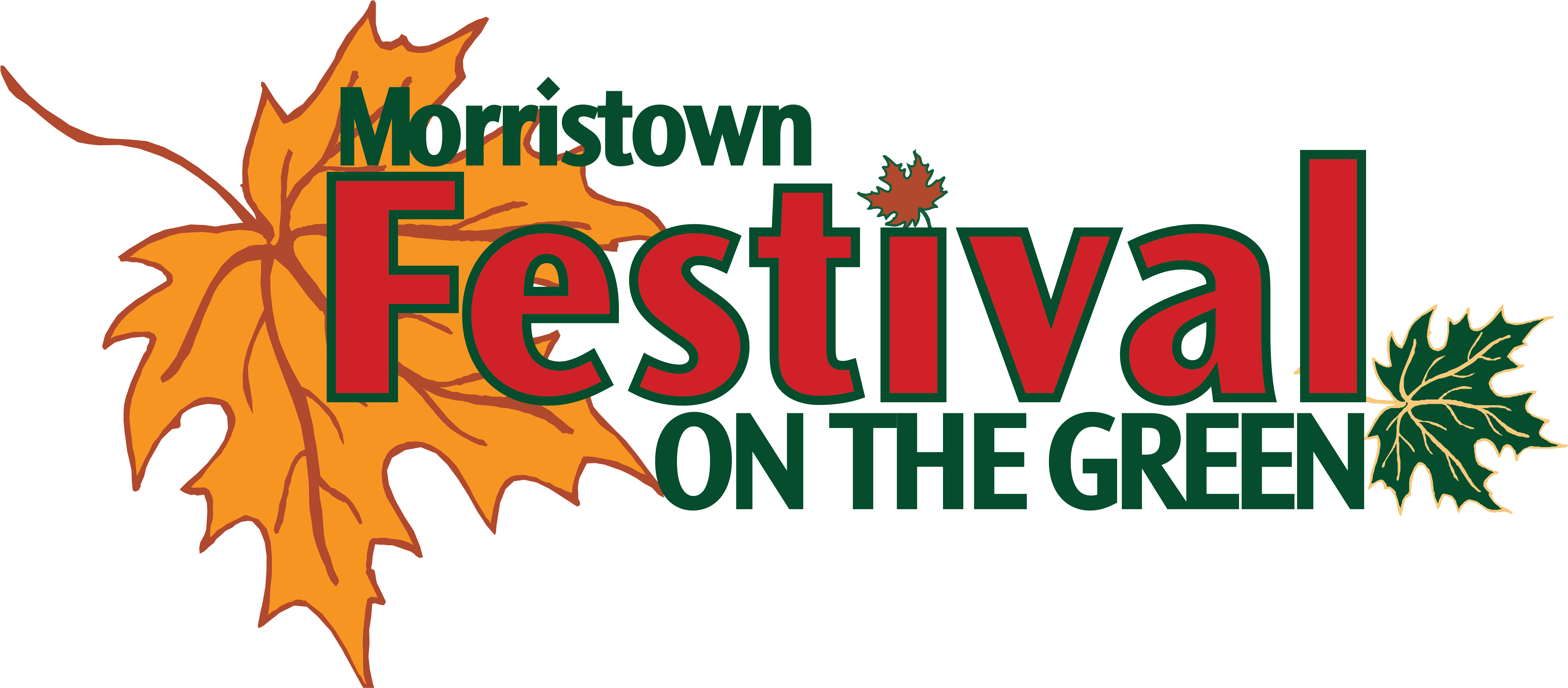 The Premier Fall Festival In Northern New Jersey Since - Festival On The Green Morristown Nj 2018 (5864x2660), Png Download