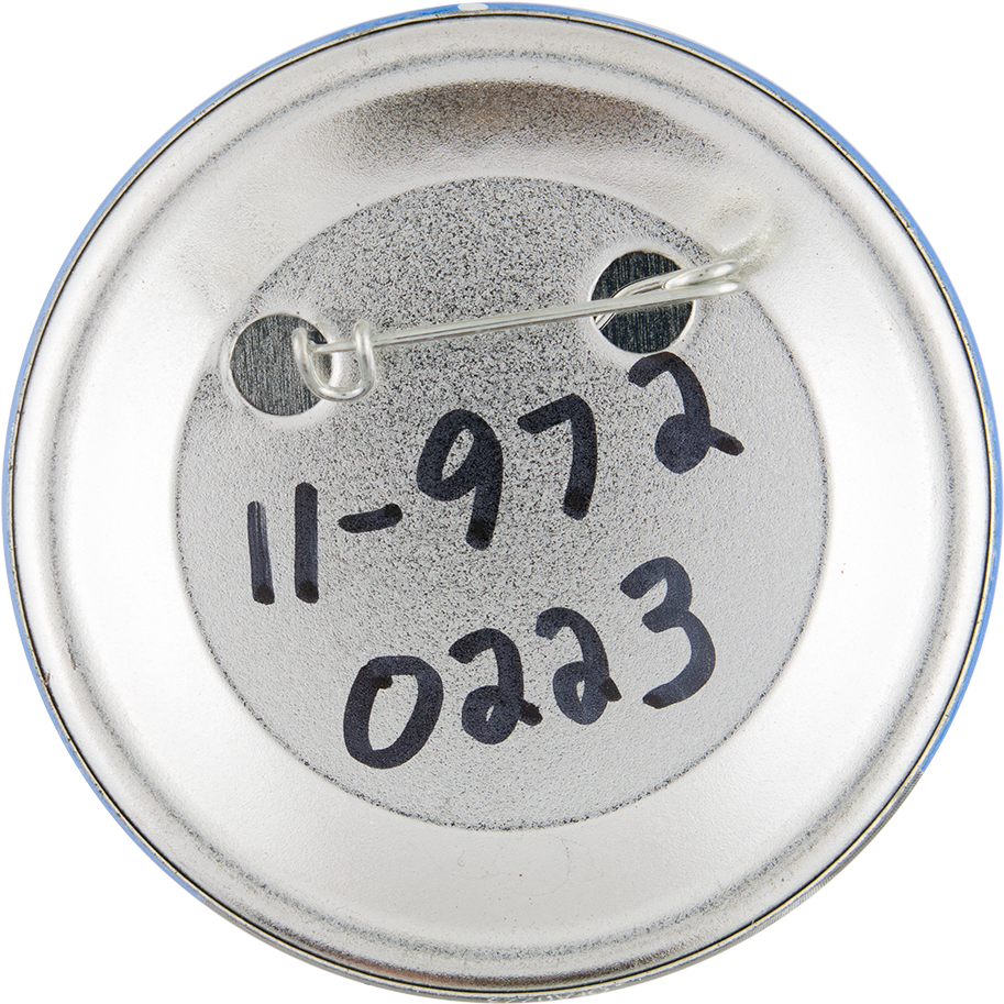 Michelle Obama Button Back Political Button Museum - Museum (1000x979), Png Download