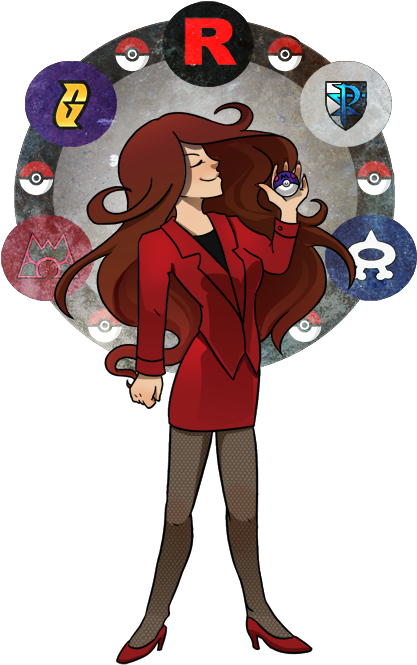 Not Just The Boss Of Team Rocket, Turns Out Madame - Cartoon (526x700), Png Download