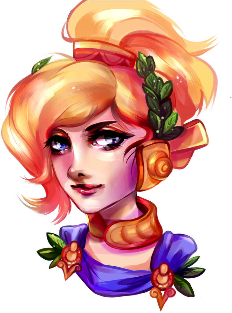 Kat Little Mercy Portrait <3 - Illustration (1200x1200), Png Download