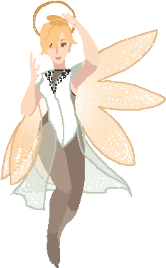 Ice Skater Mercy - Illustration (360x504), Png Download