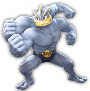 Machamp Is A Playable Character In Pokken Tournament - Pokken Tournament Characters Png (350x350), Png Download