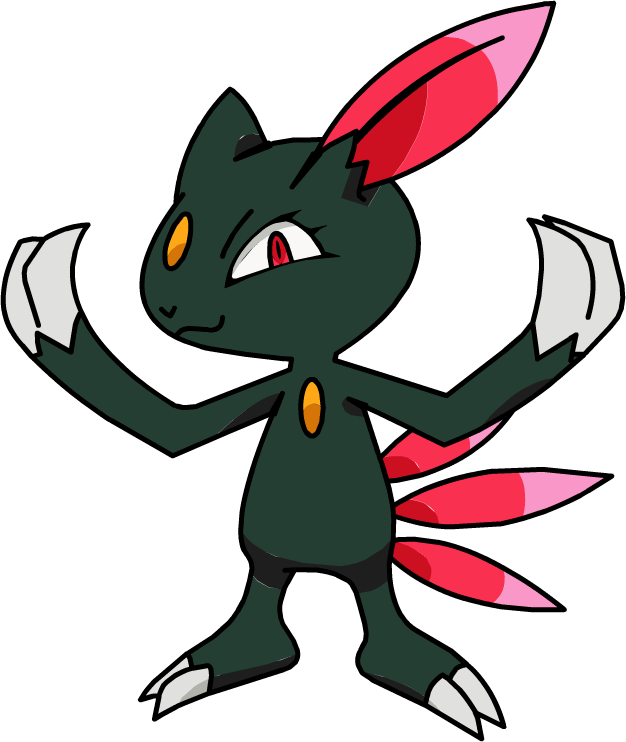215sneasel Os Anime - Sneasel Pokemon (626x742), Png Download
