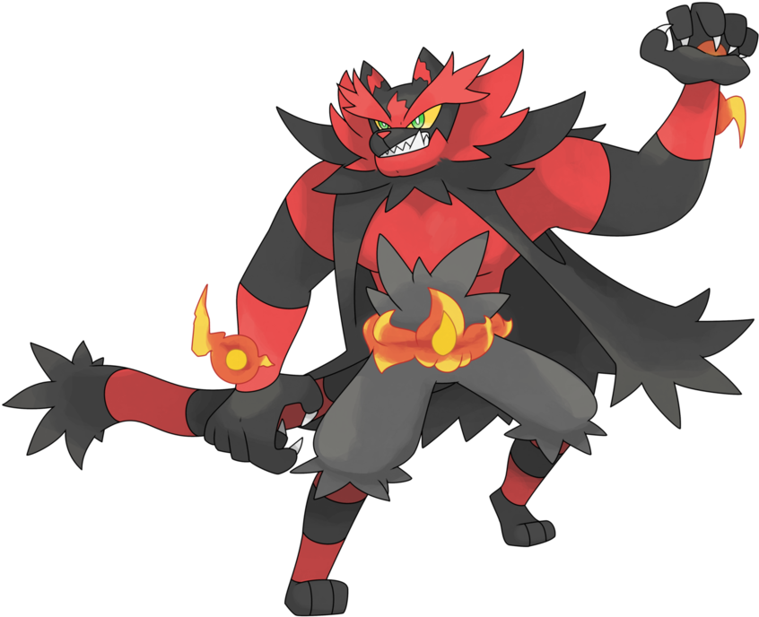 Mega Incineroar By Slickedbackartisan - Pokemon Incineroar Mega Evolution (894x894), Png Download