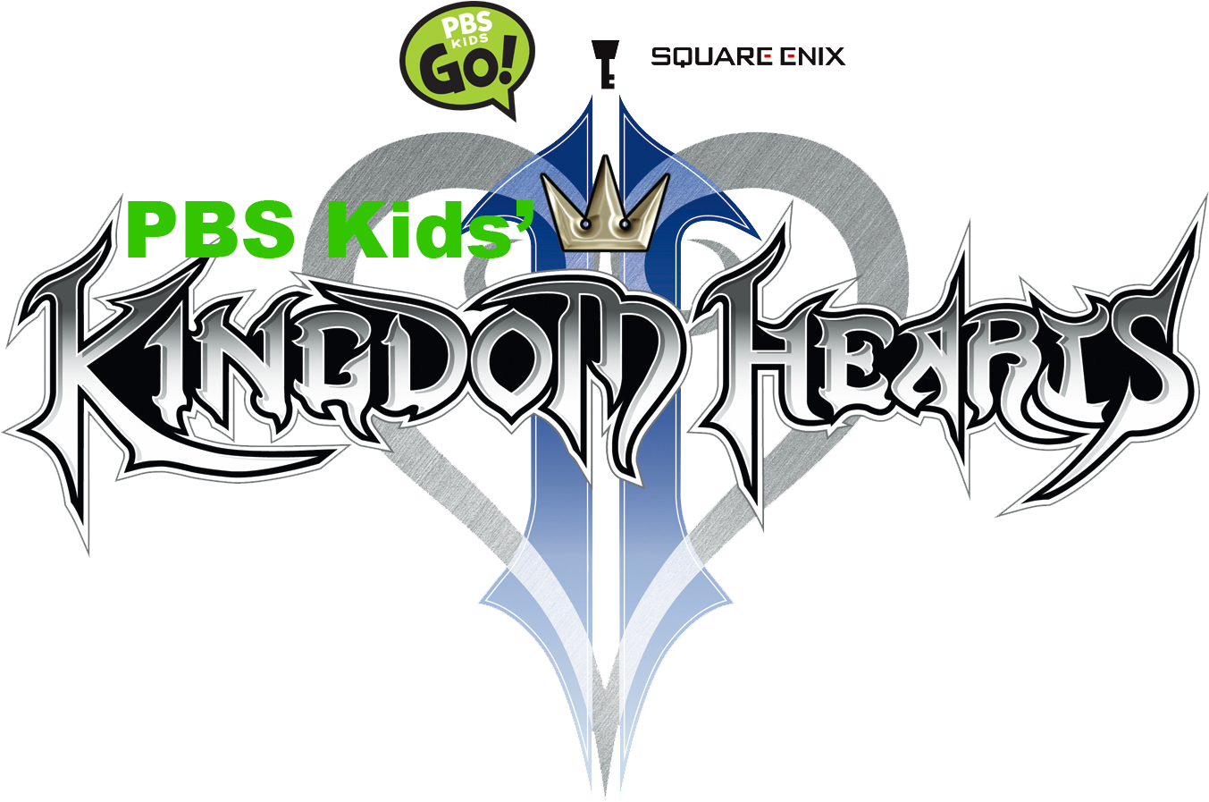 Pbs Kids' Kingdom Hearts Ii - Kingdom Hearts 2 Logo (1400x1024), Png Download